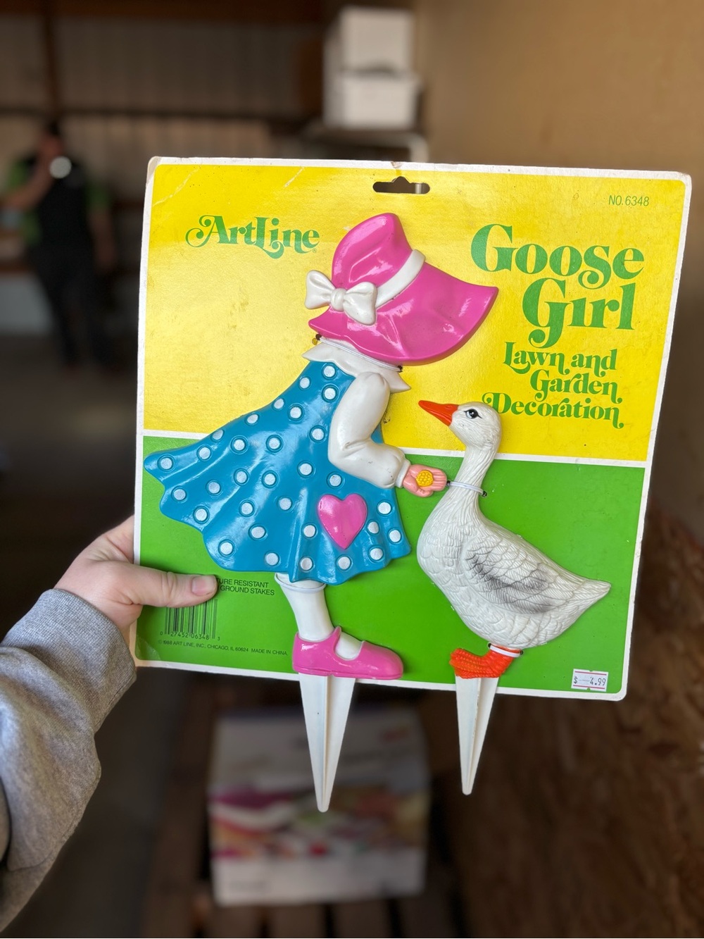 Goose Girl Lawn & Garden Decoration — ArtLine never opened!